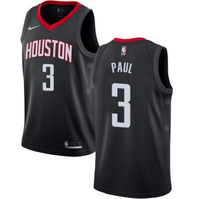 Nike Houston Rockets #3 Chris Paul Black Youth NBA Swingman Statement Edition Jersey